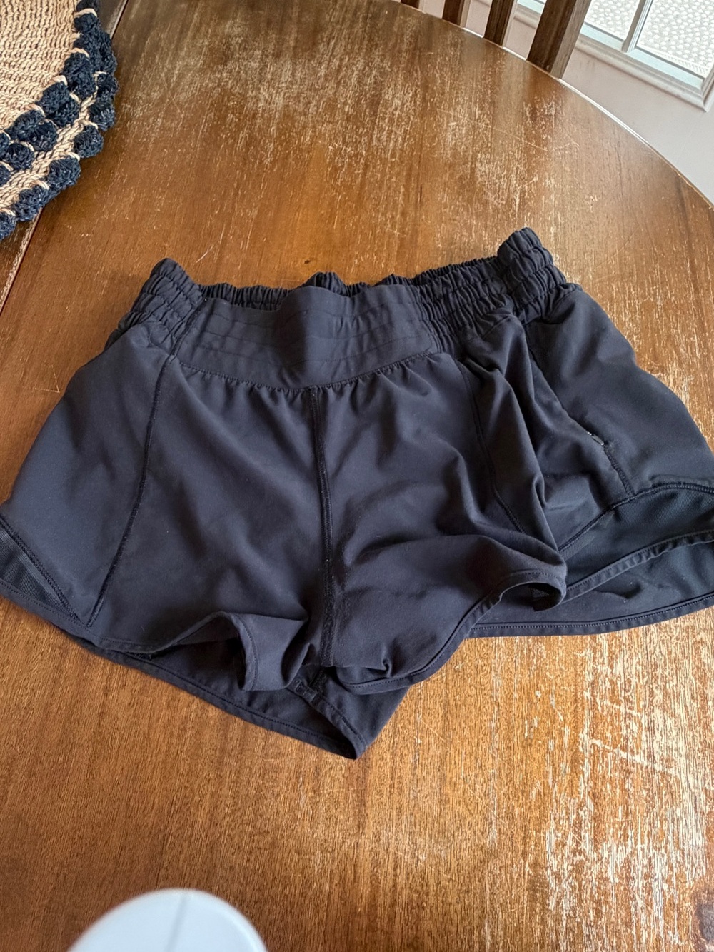 Lululemon Black Speed up shorts
